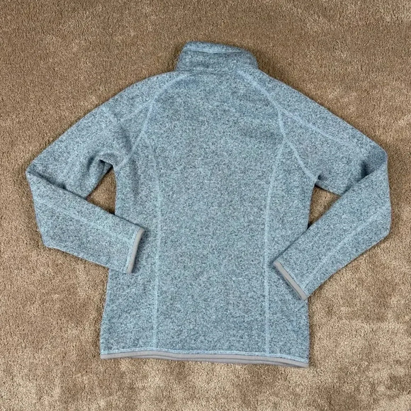 Patagonia Better Sweater Fleece Jacket Women's XS Blue 1/4 Zip Pullover - Picture 11 of 12